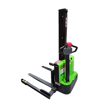 Compact Electric Straddle Stacker